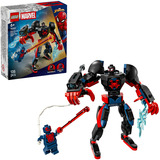 LEGO 76337 Marvel Super Miles Morales Mech vs. Spider-Man 2099, Konstruktionsspielzeug 