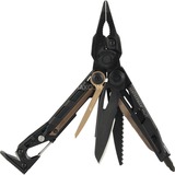 Leatherman Multitool MUT schwarz, 16 Tools