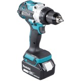 Makita Akku-Schlagbohrschrauber DHP486RTJ, 18Volt blau/schwarz, 2x Li-Ionen Akku 5,0Ah, MAKPAC