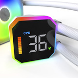 Montech HyperFlow Digital 360, Wasserkühlung weiß