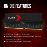 PNY DIMM 32 GB DDR5-6400 (2x 16 GB) Dual-Kit, Arbeitsspeicher schwarz, MD32GK2D5640036XR, XLR8 Gaming EPIC-X, INTEL XMP, AMD EXPO