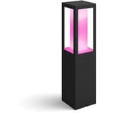 Philips Hue White & Color Ambiance Impress Outdoor Sockelleuchte, LED-Leuchte schwarz