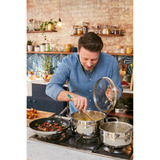 Tefal Bratpfanne by Jamie Oliver Cook Smart  edelstahl/schwarz, Ø 20cm