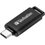 Verbatim Store 'n' Go USB-C 64 GB, USB-Stick schwarz/grau, USB-C 3.2 Gen1