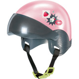 ZAPF Creation BABY born Scooter Helm 43cm, Puppenzubehör pink