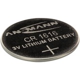 Ansmann Lithium Knopfzelle CR-1616, Batterie silber