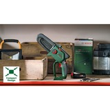 Bosch Heimwerken & Garten Akku-Kettensäge EasyChain 18V-15-7 Solo, 18Volt grün/schwarz, ohne Akku und Ladegerät, POWER FOR ALL ALLIANCE