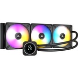 Corsair H170i ELITE LCD 420mm, Wasserkühlung schwarz