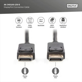 Digitus DisplayPort Anschlusskabel, Full HD 1080p schwarz, 15 Meter