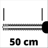 EINHELL Power X-Change Akku-Heckenschere GC-CH 18/50 Li-Solo, 18Volt rot/schwarz, ohne Akku und Ladegerät