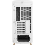 Fractal Design Summit Chalk White Solid, Tower-Gehäuse weiß/holz