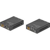 Lindy 70m Cat.6 KVM Extender, HDMI Verlängerung schwarz, HDMI 4K60, USB & Audio 