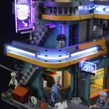Lumibricks Cyberpunk Neoncity - Apartment, Konstruktionsspielzeug 