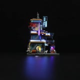 Lumibricks Cyberpunk Neoncity - Apartment, Konstruktionsspielzeug 