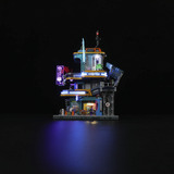 Lumibricks Cyberpunk Neoncity - Apartment, Konstruktionsspielzeug 