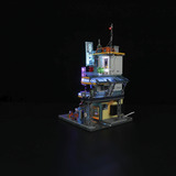 Lumibricks Cyberpunk Neoncity - Apartment, Konstruktionsspielzeug 