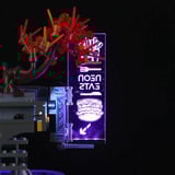 Lumibricks Cyberpunk Neoncity - Apartment, Konstruktionsspielzeug 