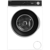 SHARP ES-NFA714BW1NA-DE  , Waschmaschine weiß/schwarz, Advanced Inverter Motor