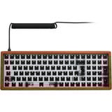 Sharkoon SKILLER SGK50 S2 Wood Barebone, Gaming-Tastatur holz