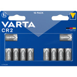 TestA Lithium Cylindrical Batterie CR2 3V, CR15H270 10 Stück