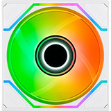 Thermaltake SWAFAN 140 EX INFINITY, Gehäuselüfter weiß, 3er-Pack, 144 mm