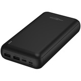 Ansmann Powerbank 30000 mAh PB212 schwarz, 30.000 mAh