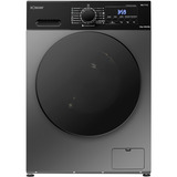 Bomann WA 7112 titan, Waschmaschine titan/schwarz
