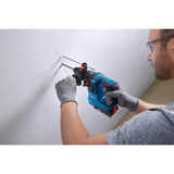 Bosch Professional Akku-Bohrhammer GBH 18V-18 Professional, 18Volt blau/schwarz, 2x Li-Ionen Akku 2,0Ah, Koffer