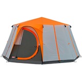 Coleman Kuppelzelt Octagon 8 Orange orange/grau
