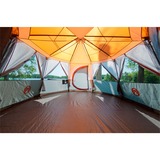 Coleman Kuppelzelt Octagon 8 Orange orange/grau