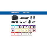 Dremel Akku-Multifunktions-Werkzeug 8250-5/65 (Platinum+), 12Volt schwarz/grau, Li-Ion-Akku 2Ah, 65-teiliges Zubehör, Dremel Box