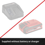 EINHELL Power X-Change Akku-Kompressor TE-AC 36/150 Li OF - Solo, 36Volt (2x18V) schwarz/rot, ohne Akku und Ladegerät