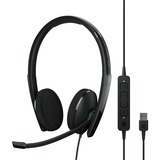 EPOS | Sennheiser ADAPT 160 USB II, Headset schwarz, Stereo, USB