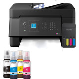 Epson EcoTank ET-4900, Multifunktionsdrucker schwarz, USB, LAN, WLAN, Scan, Kopie, Fax