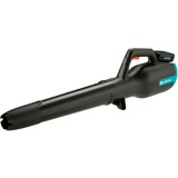 GARDENA Akku-Bläser Power-Jet 18V P4A, Ready-To-Use Set, Laubgebläse grau/türkis, Li-Ion Akku 2,5Ah P4A