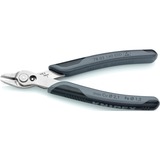 KNIPEX Electronic-Super-Knips 7803140 ESD, Elektronik-Zange grau, mit Öffnungsfeder