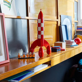 LEGO 21367 Ideas Die Mondrakete von Tintin, Konstruktionsspielzeug 