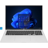 LG gram 17 (17Z90P-G.AA66G), Notebook silber, Windows 11 Home 64-Bit