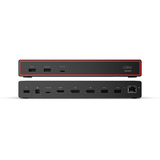 Lenovo ThinkPad USB4 Smart Dock 5500, Dockingstation schwarz, 100W