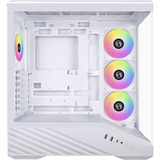 Lian Li Vector V100R, Tower-Gehäuse weiß, Tempered Glass x 2