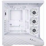 Lian Li Vector V100R, Tower-Gehäuse weiß, Tempered Glass x 2