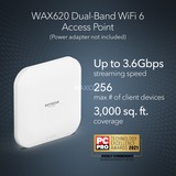 Netgear WAX620, Access Point weiß