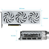 Palit GeForce RTX 5070 OC WHITE, Grafikkarte DLSS 4, 3x DisplayPort, 1x HDMI 2.1