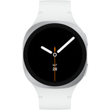 SAMSUNG Galaxy Watch8, Smartwatch silber, 40 mm, Sport Band S/M