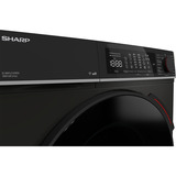 SHARP ES-WNFL014CMDA-DE , Waschmaschine schwarz (matt), WIFI, Advanced Inverter Motor