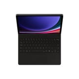 Samsung Book Cover Keyboard, Tablethülle schwarz, Samsung Galaxy Tab S9 | S9 FE | S10 FE | S10 Lite
