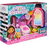 Spin Master Gabby's Dollhouse Deluxe Room Schlafzimmer , Spielfigur mit Kuschelkatze Pillow Cat-Figur