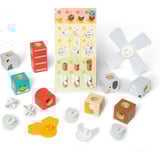 Spin Master Melissa & Doug - Blockables Bauernhoffreunde Set, Konstruktionsspielzeug 