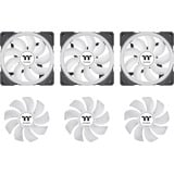Thermaltake SWAFAN EX12 ARGB Sync PC Cooling Fan TT Premium Edition, Gehäuselüfter schwarz, 3er Pack, 120 mm