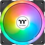 Thermaltake SWAFAN EX12 ARGB Sync PC Cooling Fan TT Premium Edition, Gehäuselüfter schwarz, 3er Pack, 120 mm